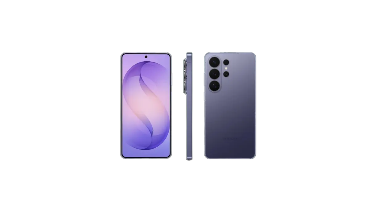 Render 360° del Galaxy S26 Ultra revela cambios de diseño