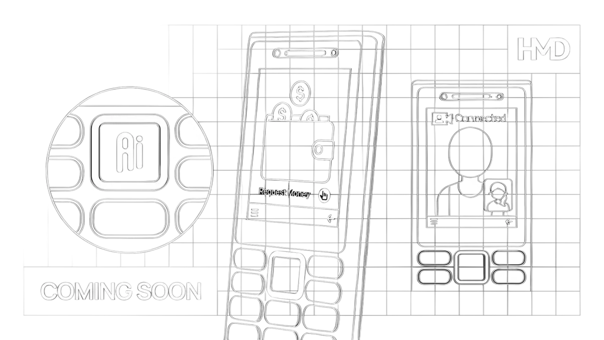 HMD añade AI, videollamadas y billetera digital a sus feature phones