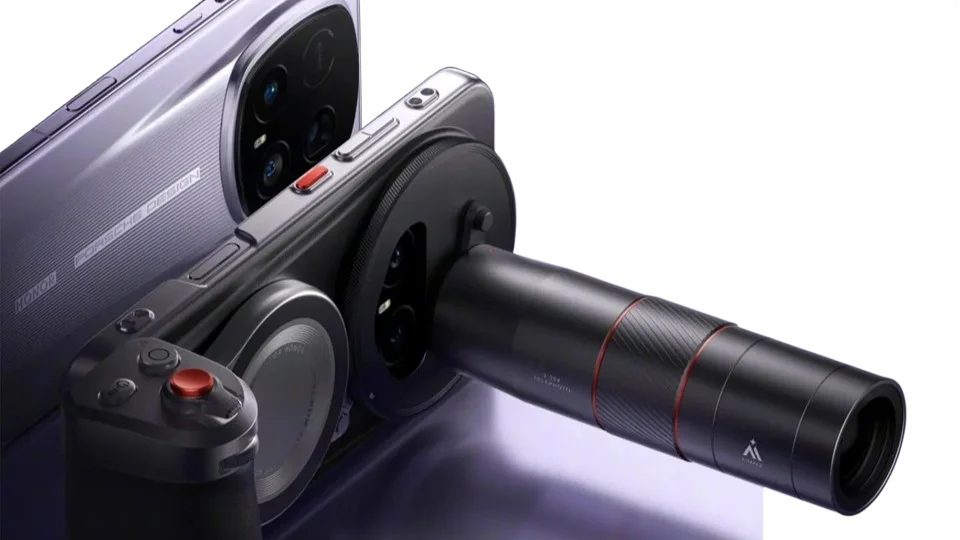 Honor Magic8 RSR Porsche Design incluirá extensor de teleobjetivo