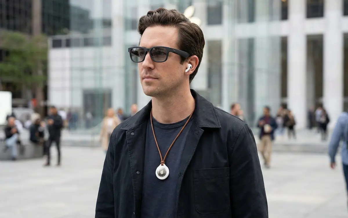 Apple desarrolla gafas inteligentes con IA, AirPods con cámaras y un colgante