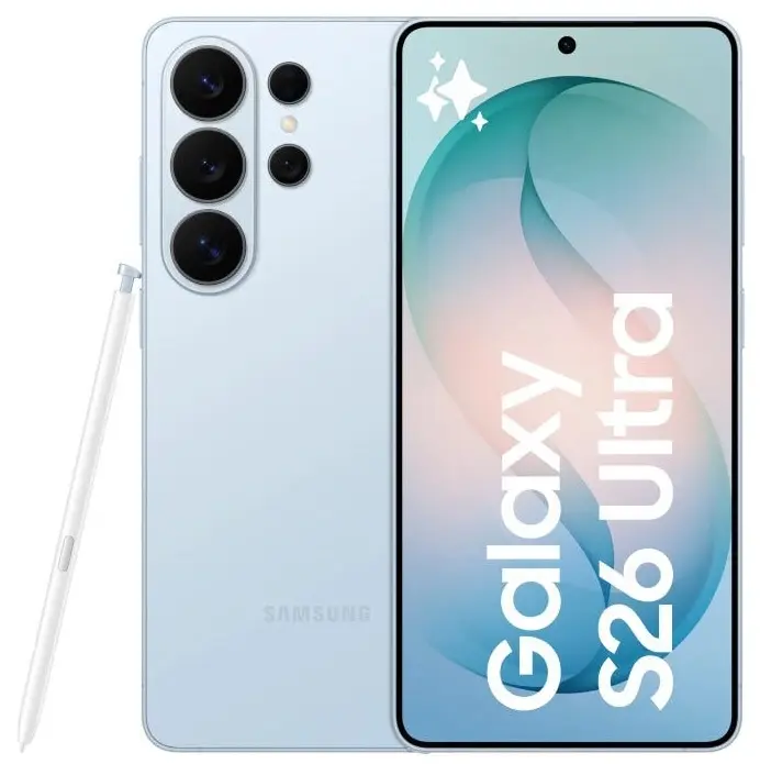 Opción de color Sky Blue del Galaxy S26 Ultra