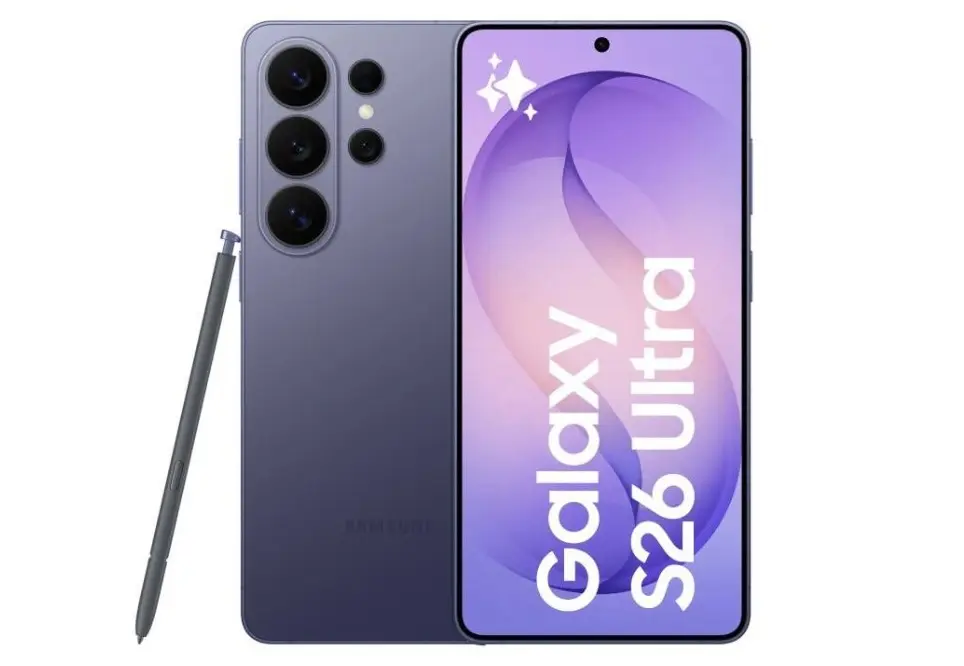 Render filtrado del Galaxy S26 Ultra