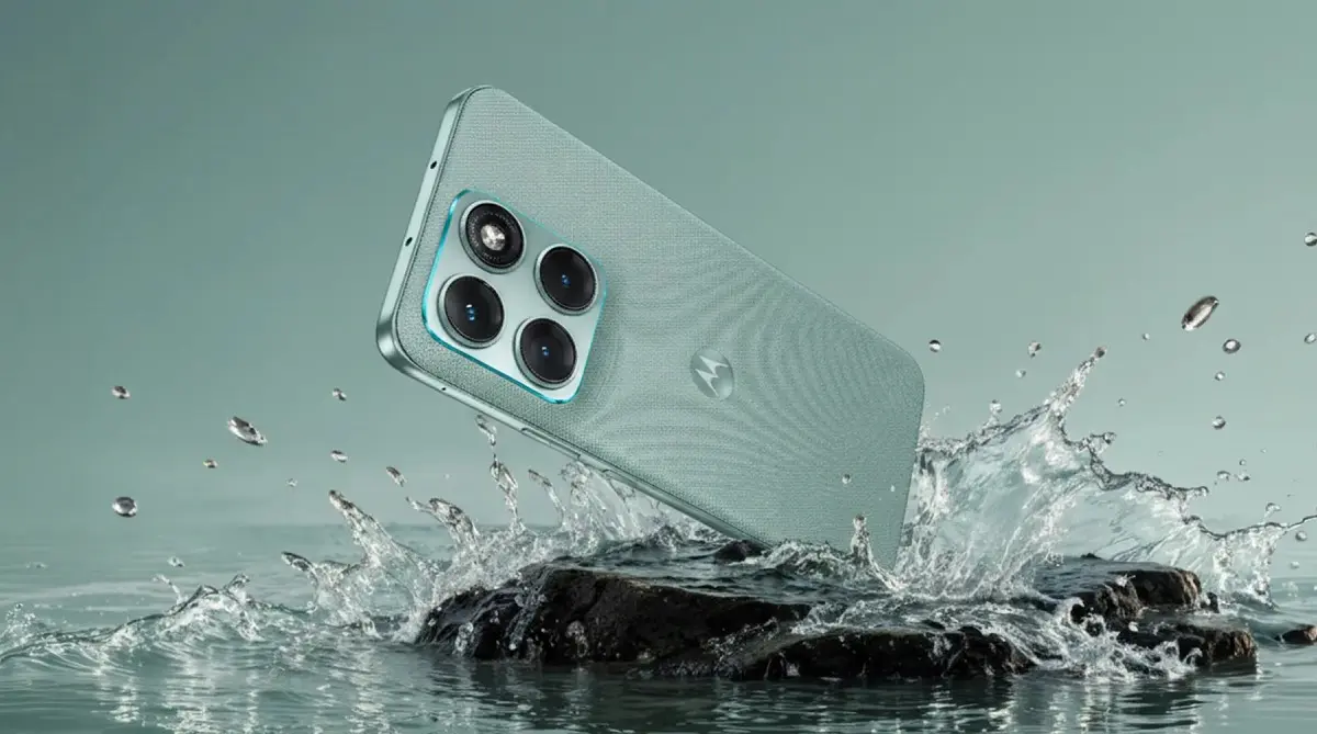 El Moto Edge 70 Fusion tiene clasificación IP68 e IP69