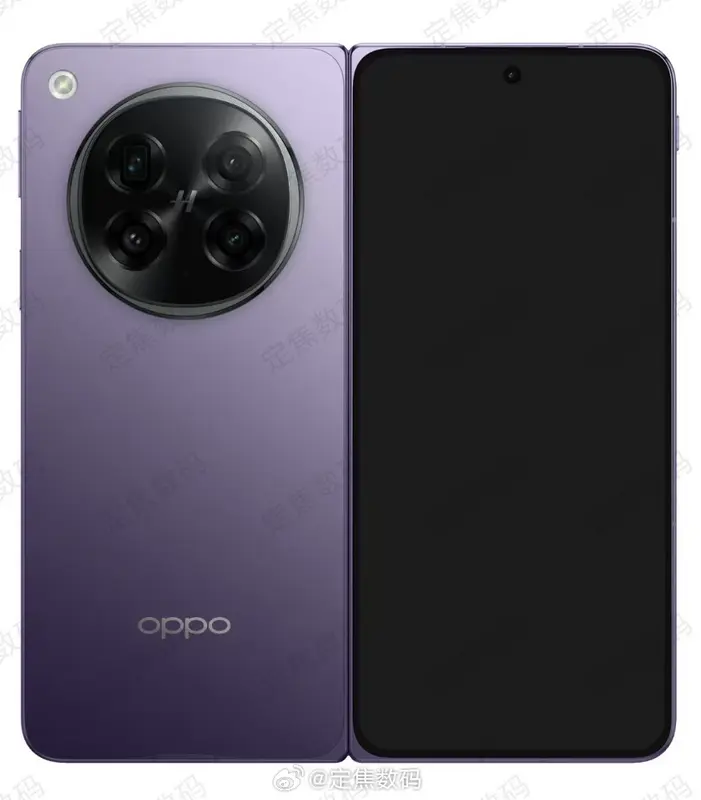 Oppo Find N6 render rojo