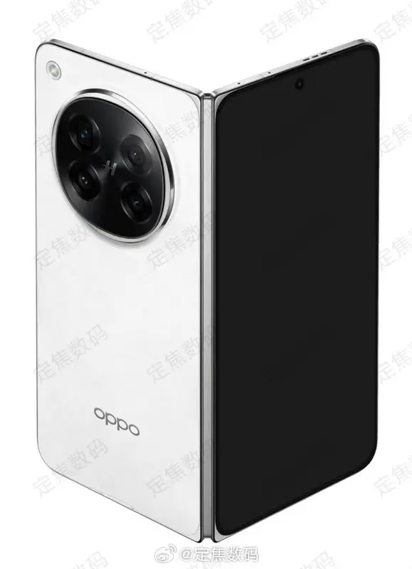 Oppo Find N6 render blanco