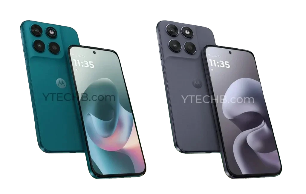 Filtraciones del Moto G77 y G67 revelan diseños y especificaciones