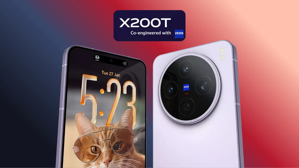 vivo X200T: Triple Cámara Zeiss de 50MP y Dimensity 9400+